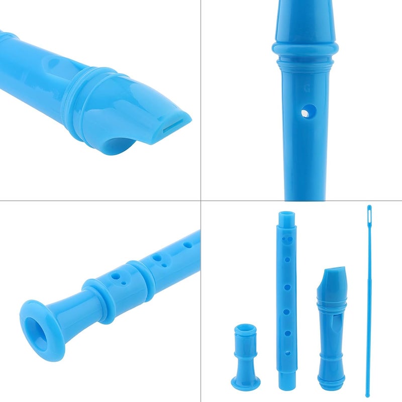REMAGIC 4 Pack Recorder Instrument for Adults Beginner, Colorful Professional German fingering Soprano Recorder, Musical Instruments Flute Instrument, 7 Holes Baroque Soprano British Style Recorder - Image 4